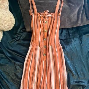 Stripped American Eagle Jumpsuit Size M